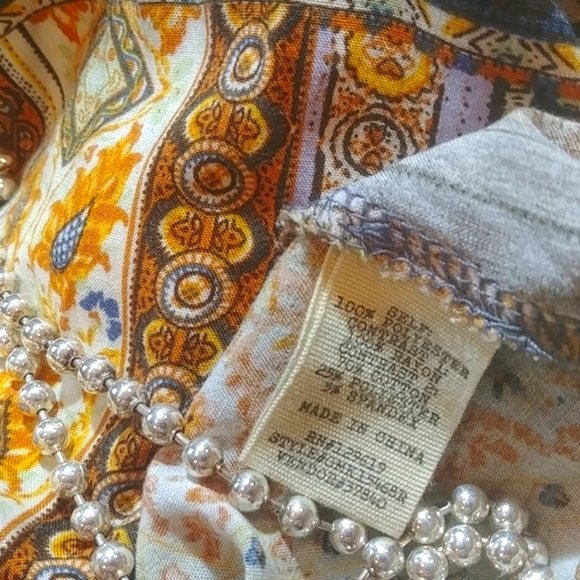 Gimmicks Boho Hippie Inspired Jean n Netting Vest - Picture 6 of 6